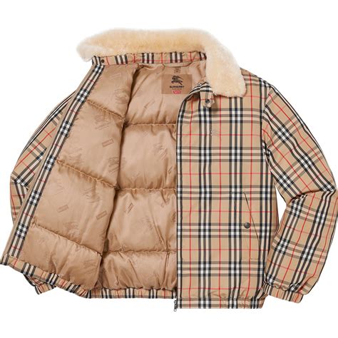 burberry supreme board|supreme x burberry puffer jacket.